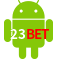 Aplicativo 23BET para Android